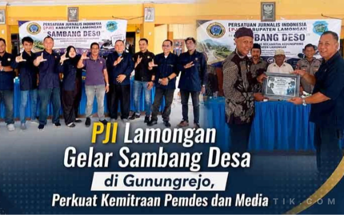 Thumbnail Berita - PJI Lamongan Perkuat Sinergi Pemdes dan Media Wujudkan Transparansi Desa