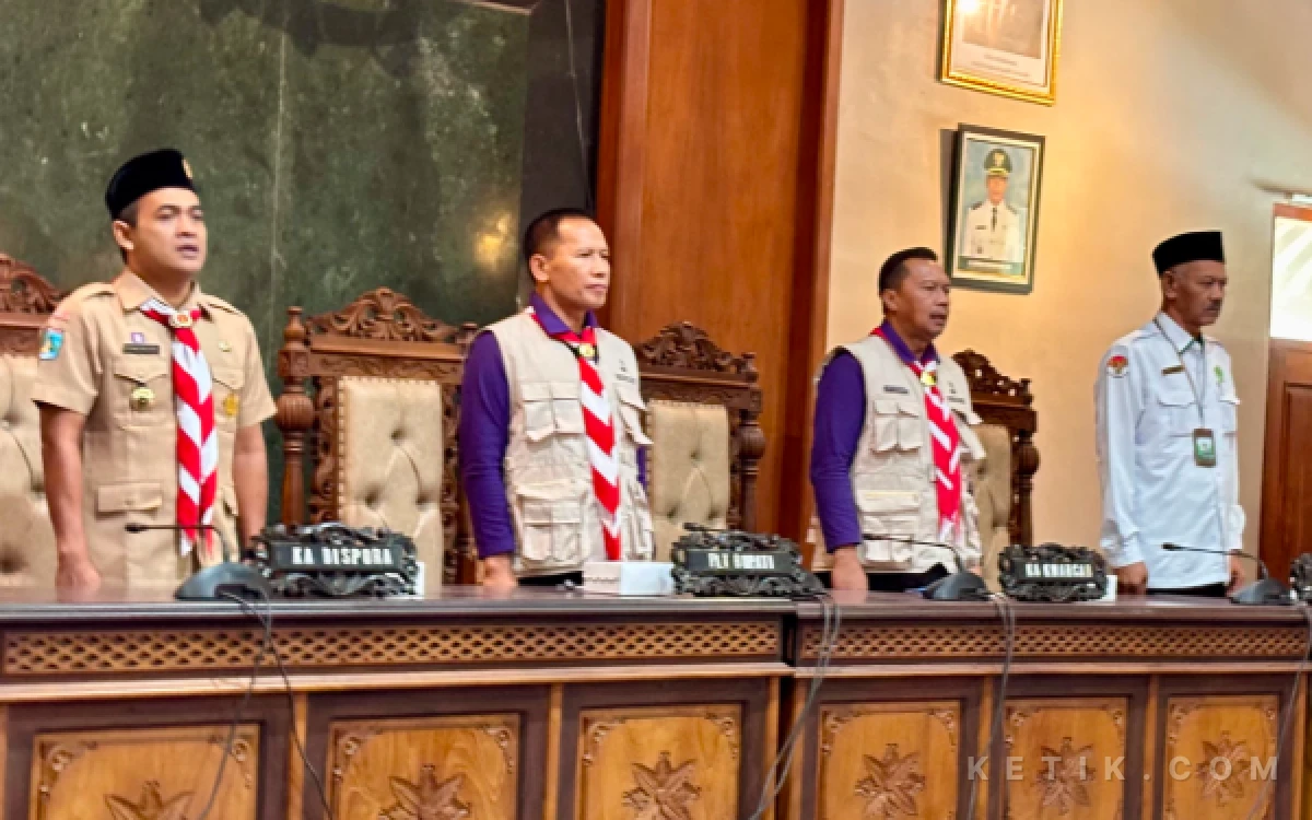 Thumbnail Berita - Plt. Bupati Tulungagung Melepas Kontingen Pramuka Menuju Jambore Nasional XII 2026