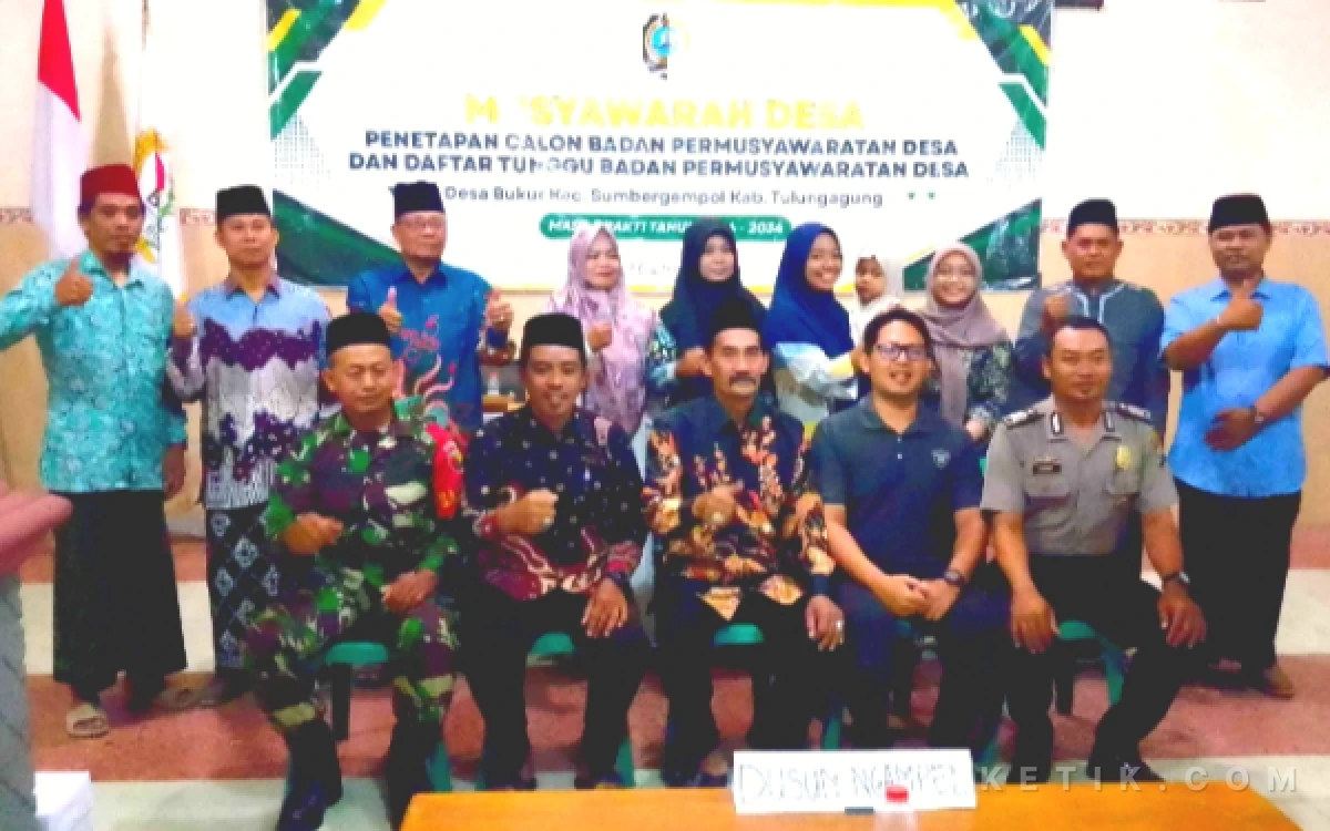 Thumbnail Berita - Musdes Bukur Tetapkan 9 Anggota BPD Masa Bakti 2026–2034