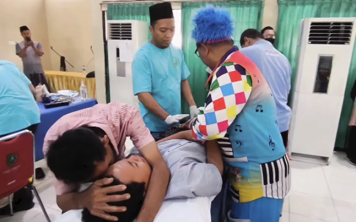 Foto Acara Khitan Massal RSUD Jombang bersama TP PKK di Pendopo Kabupaten Jombang, 24 Oktober 2026. (Foto: RSUD Jombang)