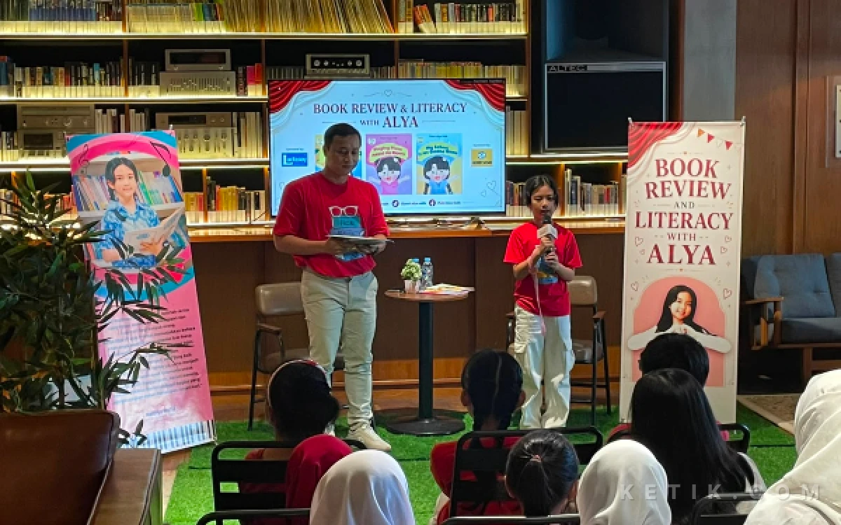 Thumbnail Berita - HUT ke-81 RI, Penulis Cilik Alya Sidik Ajak Teman Sekolah Gemar Membaca