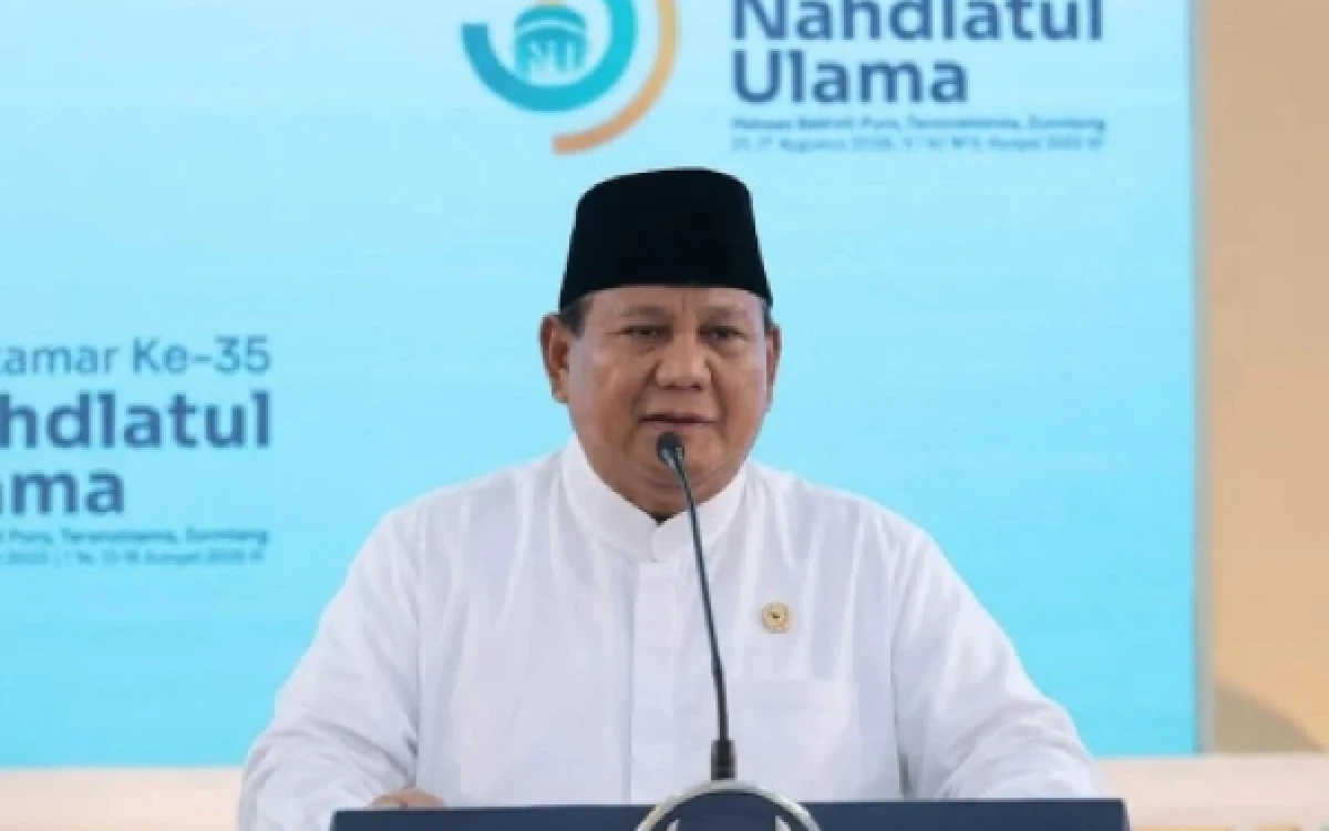 Thumbnail Berita - Kenalkan Istilah “Jas Hijau”, Prabowo: Jangan Sekali-kali Lupakan Jasa Ulama