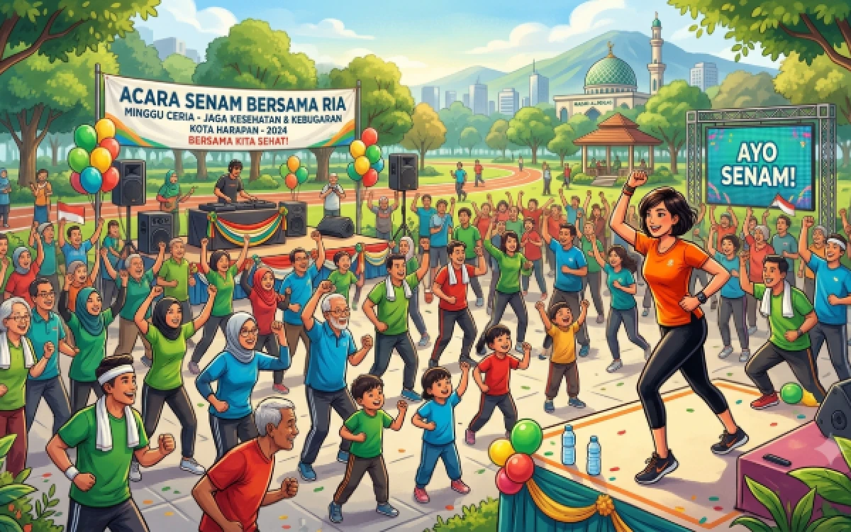 Thumbnail Berita - Pemkab Tulungagung Tegaskan Senam Massal di Pendopo Bukan Kegiatan Resmi, Pungutan Rp5.000 Tanpa Sepengetahuan Daerah
