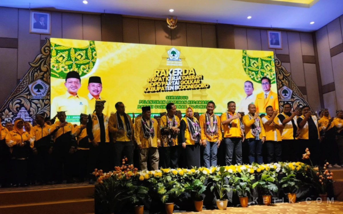 Thumbnail Berita - Anggota DPR-RI Eko Wahyudi Tekankan Konsolidasi Golkar Bojonegoro Menuju 2029