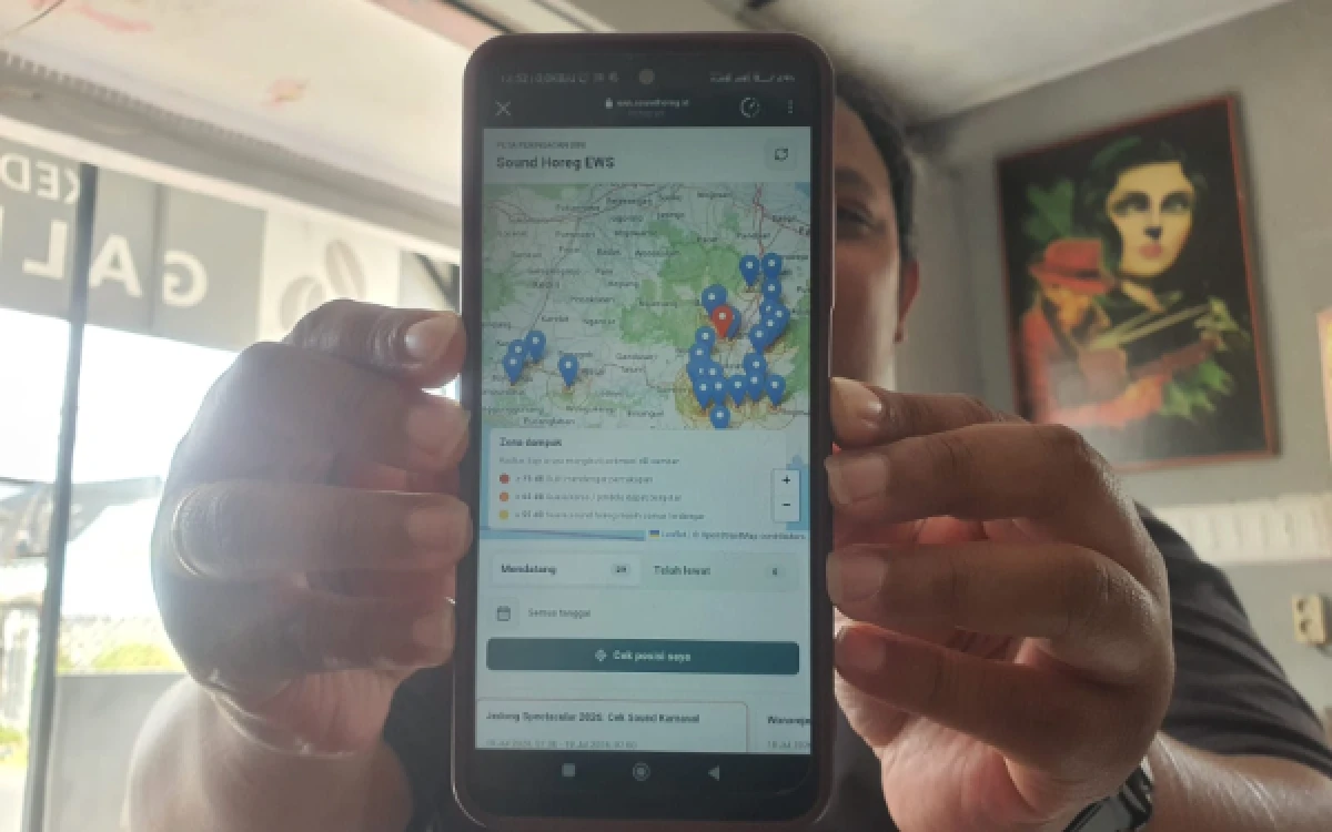 Thumbnail Berita - Resah Terhadap Kebisingan Sound Horeg, Pemuda di Kota Malang Buat Situs Early Warning System