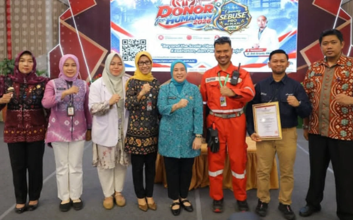 Thumbnail Berita - Menyebar Kebaikan Lewat Donor Darah, Ketua PMI Palembang Puji Konsistensi Pekerja RU Plaju