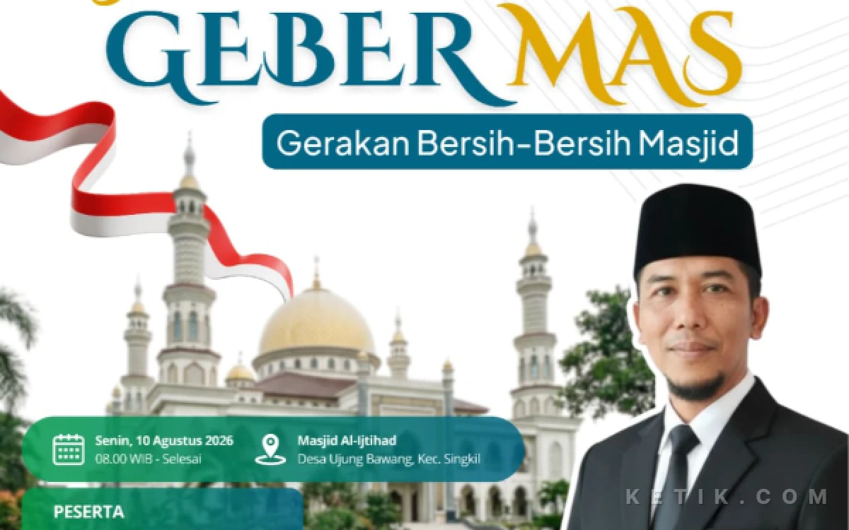Thumbnail Berita - Besok, Tim Kemenag Gelar Gebermas di Masjid Al-Ijtihad Aceh Singkil