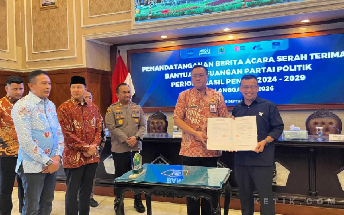 Thumbnail Berita - Ini 3 Parpol Kantongi Banpol Terbesar di Kota Malang, PDI Perjuangan Terbanyak Tembus Rp1,3 Miliar