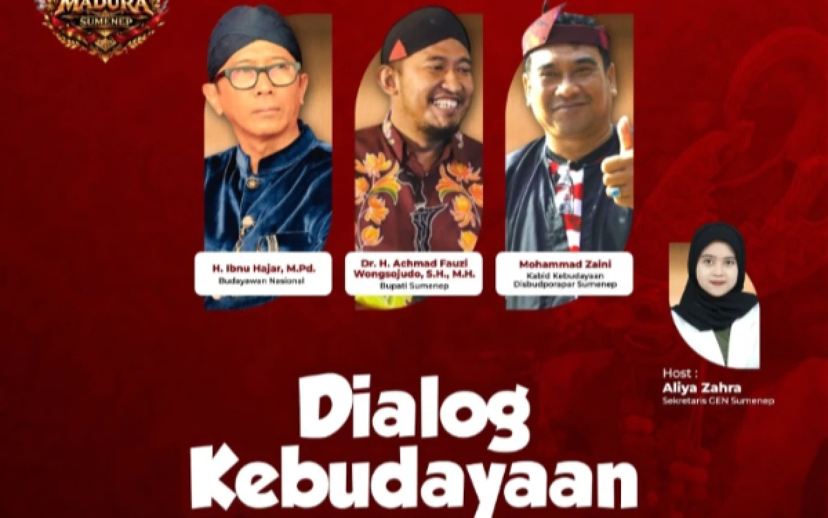 Thumbnail Berita - Bupati Sumenep Jadi Narasumber Dialog Kebudayaan, Bahas Peran Generasi Emas Menjaga Warisan Budaya
