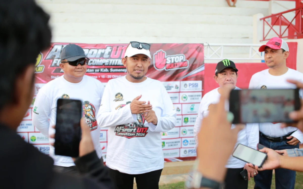 Thumbnail Berita - Piala AF Sport U-17 Sumenep Bergulir, Bupati Siapkan Pemain Muda Menuju Liga 4