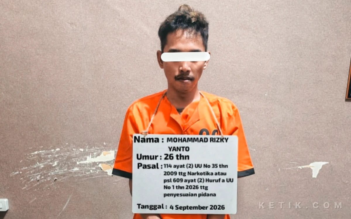 Thumbnail Berita - Bawa 4 Kg Sabu Dari Malaysia Tujuan Lampung, Warga Sampang Diringkus di Labuhanbatu