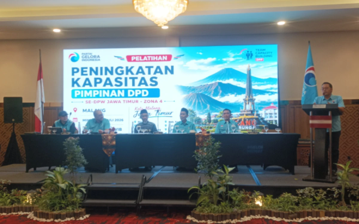 Thumbnail Berita - Songsong Pemilu 2029, Gelora Jatim Panaskan Mesin Partai di Malang