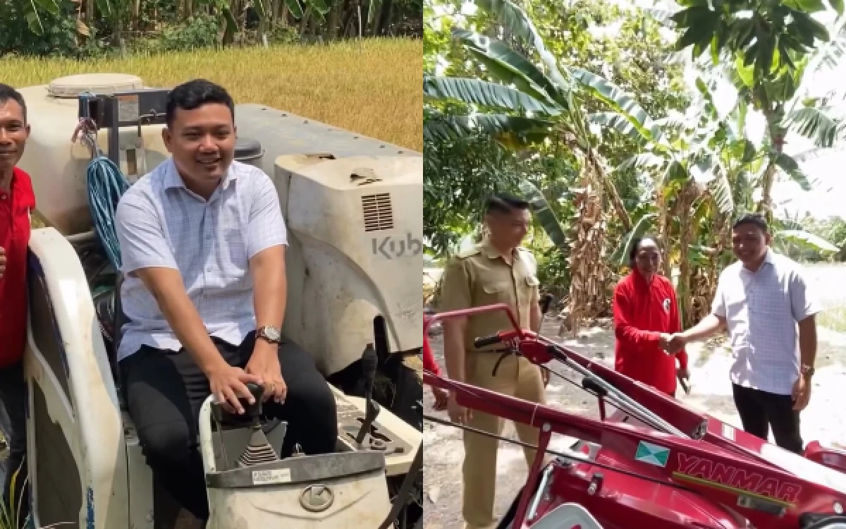 Thumbnail Berita - Fuad Bernardi Serahkan Bantuan Traktor untuk Kelompok Tani Sukolilo