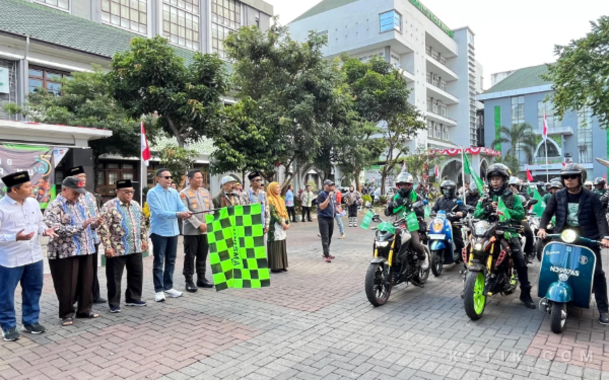 Thumbnail Berita - Dilepas Wali Kota Malang, 60 Bikers NU Berangkat ke Muktamar Jombang dari Unisma