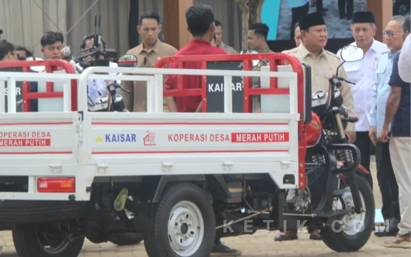 Thumbnail Berita - 1.061 KDKMP Diresmikan Presiden Prabowo, Bantu Perekonomian dan Kemandirian Desa
