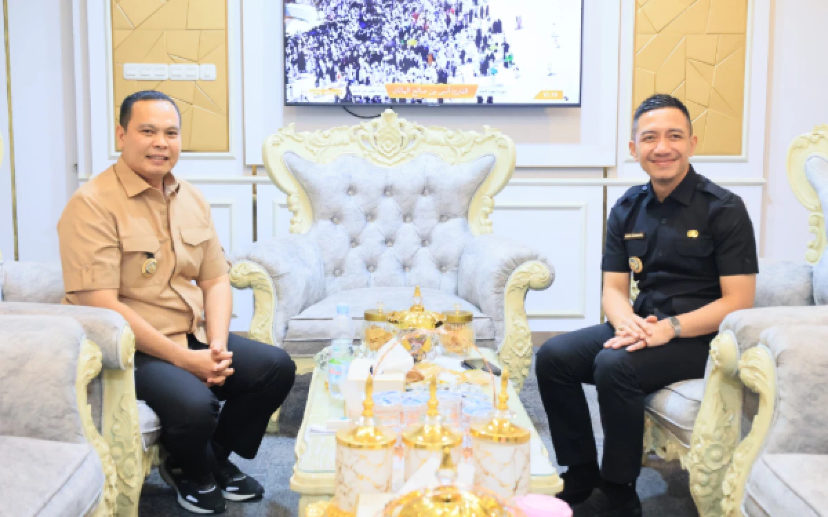 Thumbnail Berita - Temui Wali Kota Serang, Bupati Lebak Bahas Pengawalan Program Prioritas Presiden