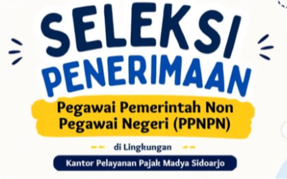 Thumbnail Berita - KPP Madya Sidoarjo Buka Lowongan Pramubakti 2026, Simak Ketentuannya!