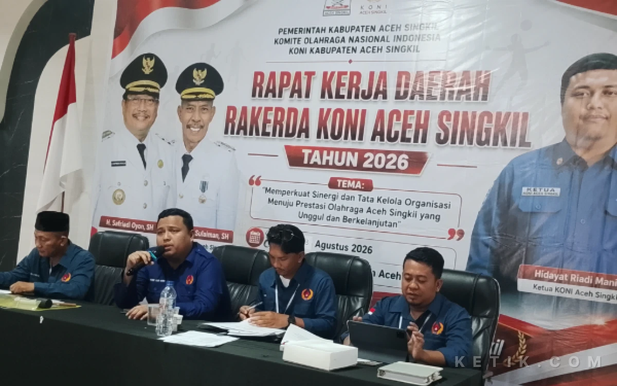 Thumbnail Berita - Rakerda KONI Aceh Singkil 2026, Komitmen Perkuat Sinergi dan Tata Kelola Organisasi Menuju Prestasi