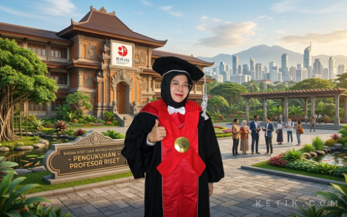 Thumbnail Berita - BRIN Kukuhkan Istiana Hermawati Sebagai Profesor Riset