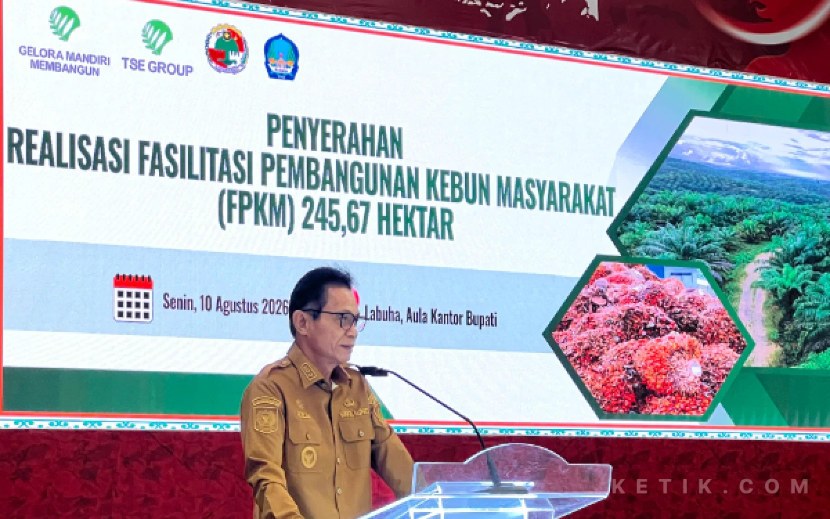 Thumbnail Berita - Wabup Halsel Apresiasi FPKM PT GMM untuk Petani