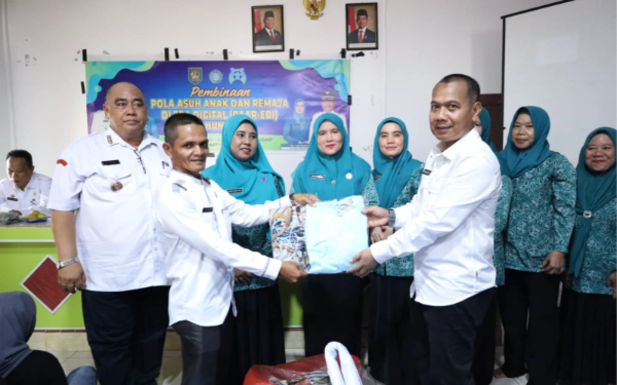 Thumbnail Berita - Ketua TP PKK Kabupaten Asahan Tinjau Pelaksanaan Program Pokja I di Desa Tanjung Asri