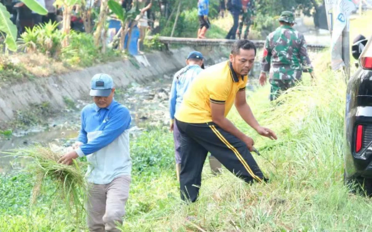 Thumbnail Berita - Hadapi Musim Hujan, Pemkab Pemalang Bersama TNI-Polri Normalisasi Kali di Comal