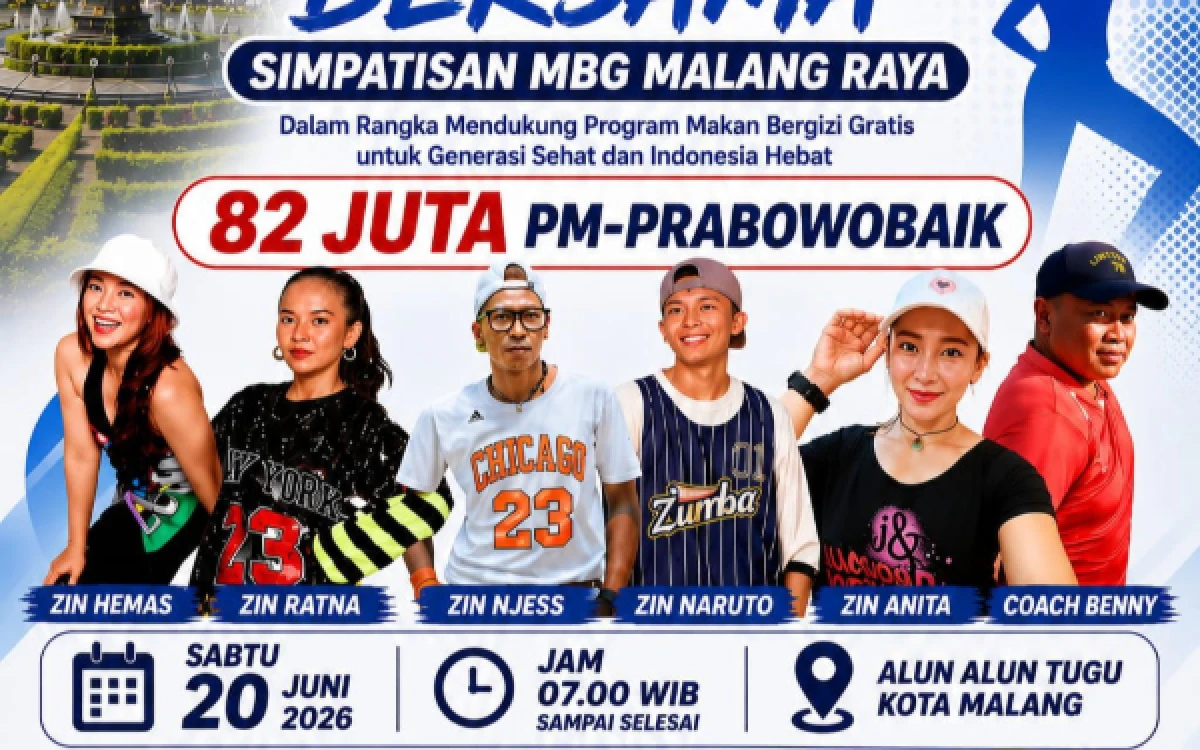 Thumbnail Berita - Ribuan Relawan, Petani, dan Pelaku UMKM Siap Gelar Apel Akbar Dukung Program MBG di Malang