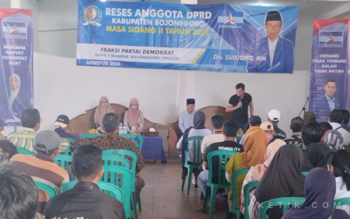 Thumbnail Berita - Sujono Serap Aspirasi Warga Bojonegoro Lewat Reses Masa Sidang II 2026