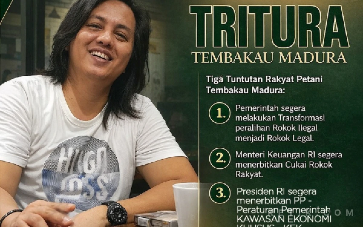 Thumbnail Berita - Gus Lilur Apresiasi Menkeu Purbaya, Dorong Transformasi Rokok Ilegal dan Percepatan KEK Tembakau Madura