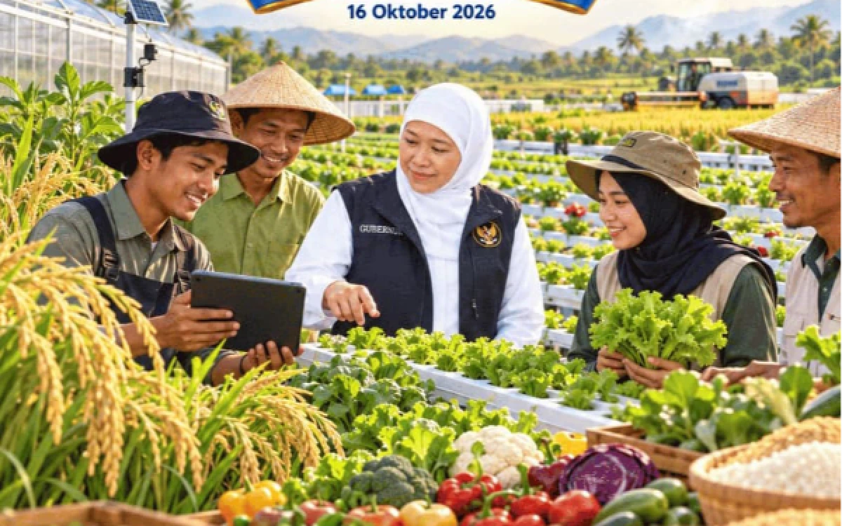 Thumbnail Berita - Hari Pangan Sedunia 2026, Gubernur Khofifah Dorong Inovasi Perkuat Ketahanan Pangan Jatim