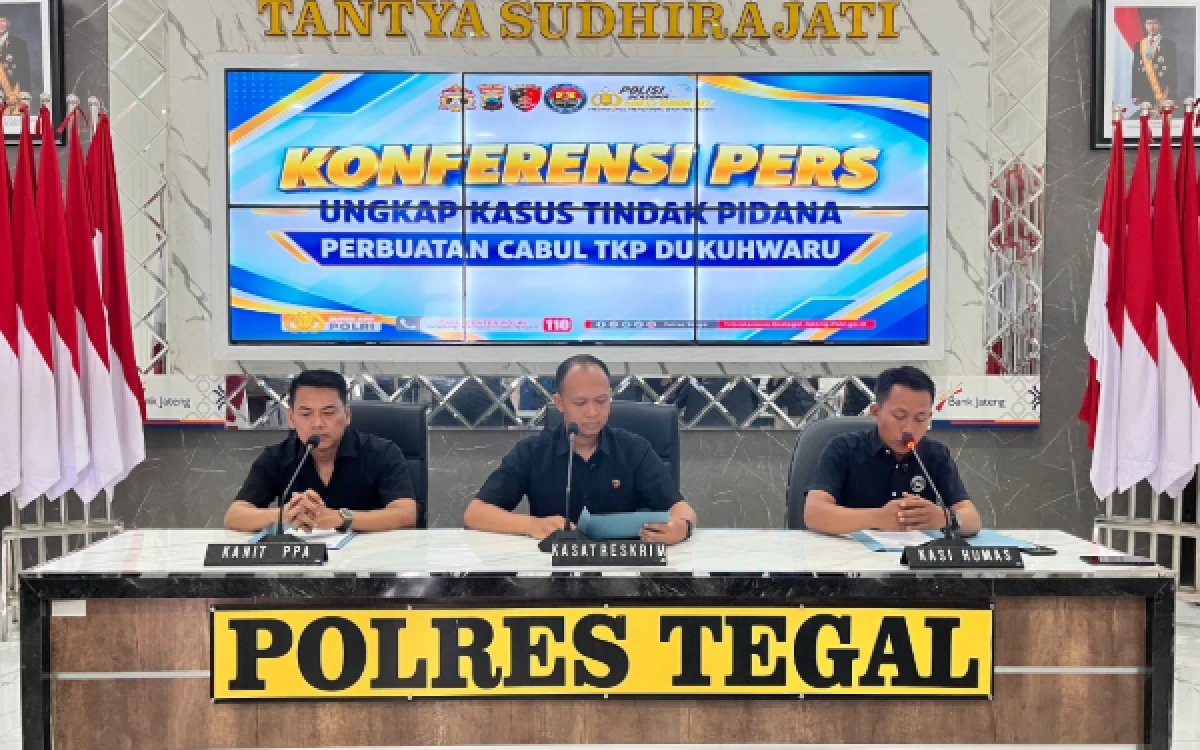 Thumbnail Berita - Dukuhwaru Geger, Polres Tegal Ungkap Kasus Pencabulan Anak