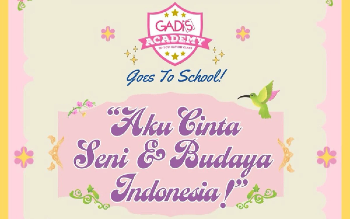Thumbnail Berita - GADIS Academy Goes to School Hadiri Dua SMA di Jakarta, Kenalkan Seni dan Budaya Indonesia