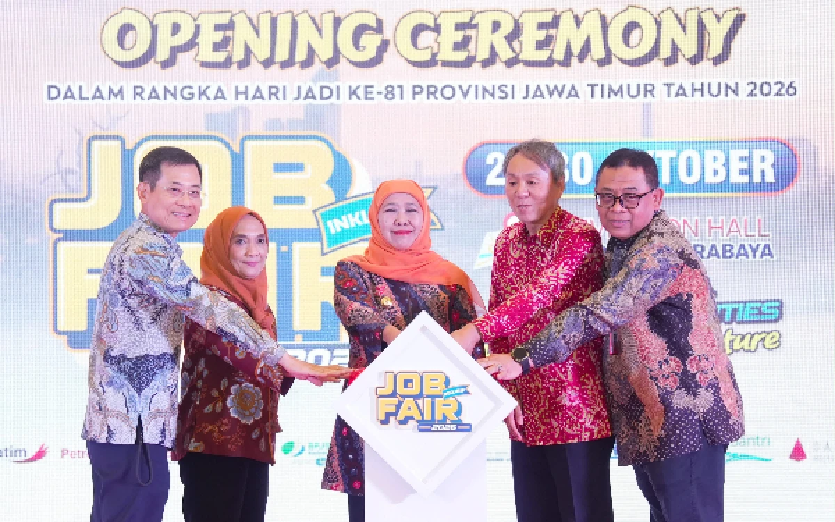 Thumbnail Berita - Gubernur Khofifah Buka Job Fair Inklusif 2026, Sediakan 4.708 Lowongan Kerja