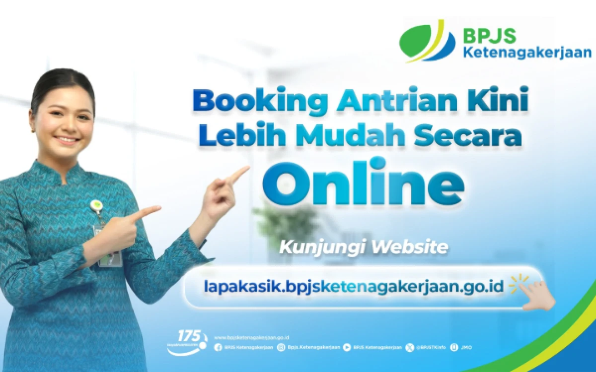 Thumbnail Berita - Klaim BPJS Ketenagakerjaan Kini Makin Mudah, Peserta Bisa Pilih Sendiri Tanggal dan Jam Layanan