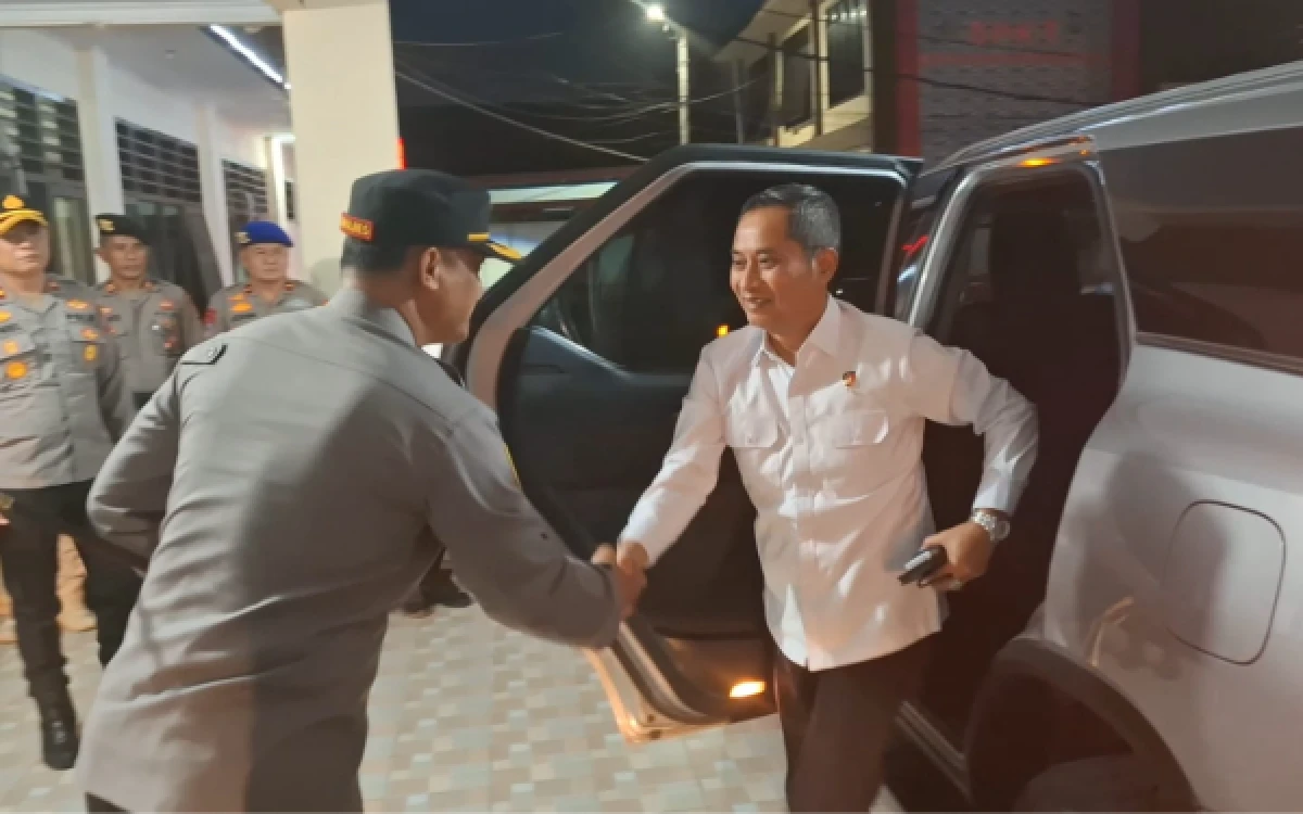 Thumbnail Berita - Bareskrim Polri Datang ke Polres Bitung, Ini yang Dievaluasi