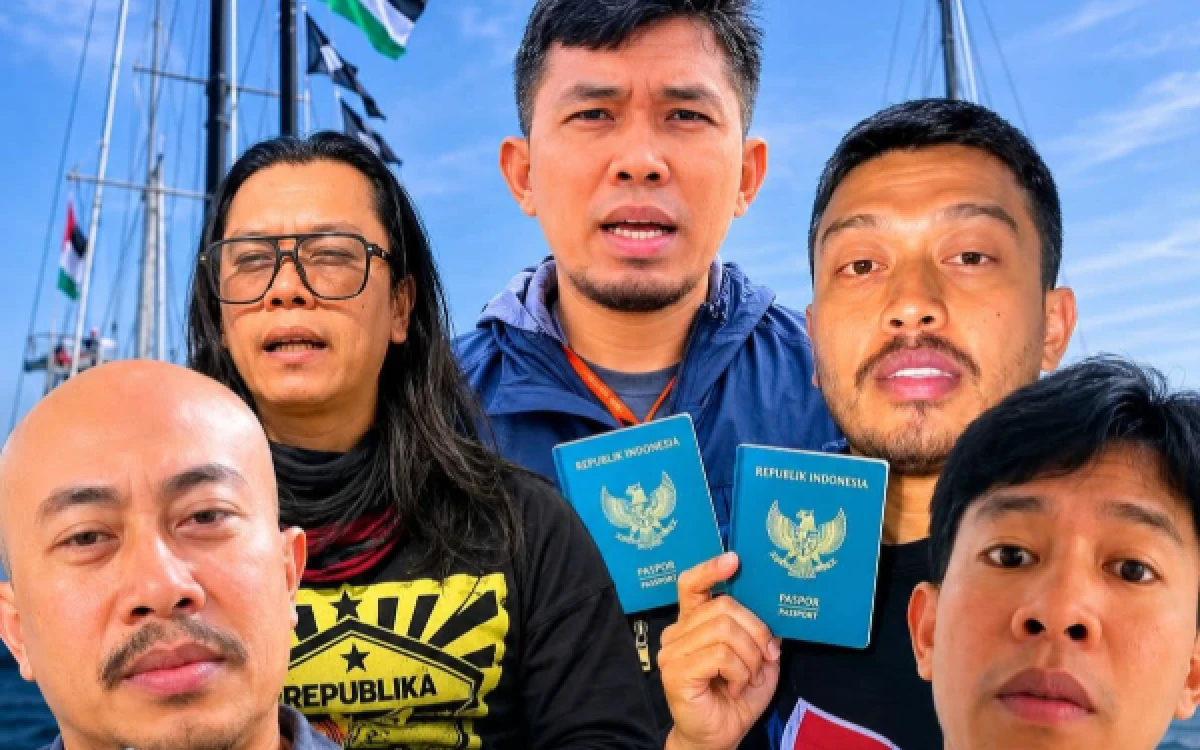 Thumbnail Berita - Jurnalis dan Aktivis Indonesia Ditahan Israel, Kemenlu RI Desak Pembebasan Segera