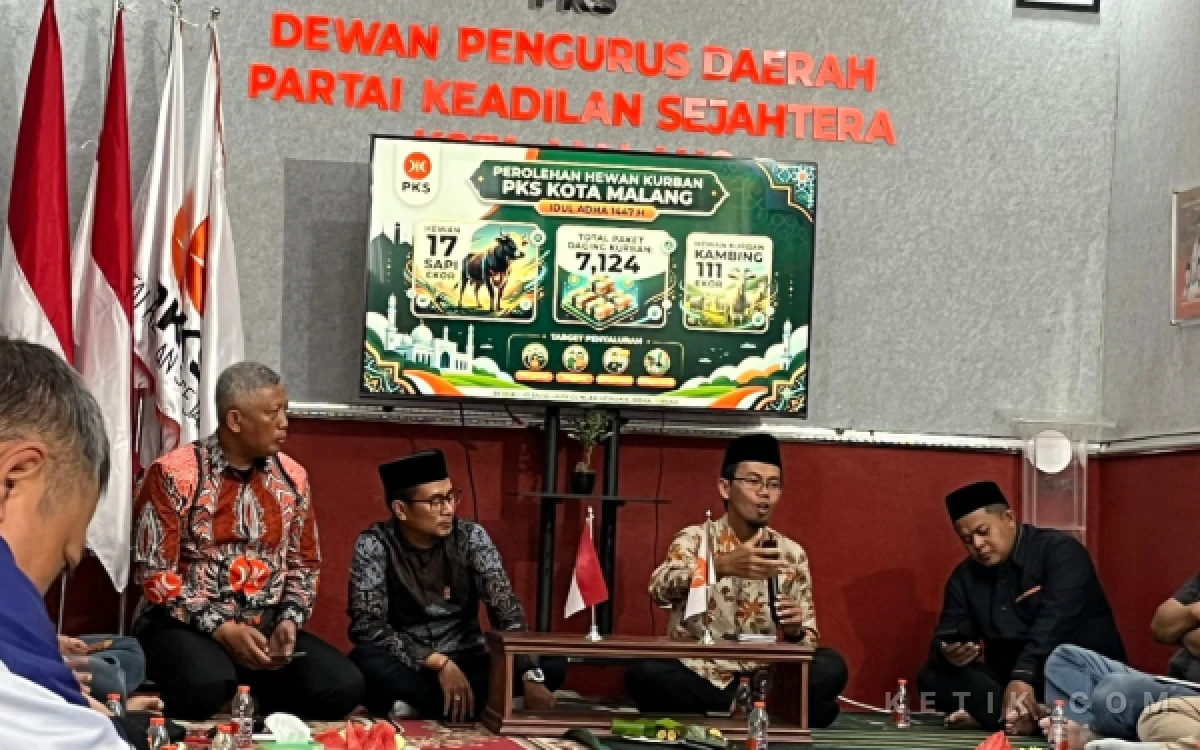 Thumbnail Berita - PKS Kota Malang Berbagi 7.124 Paket Daging di Momen Iduladha 2026