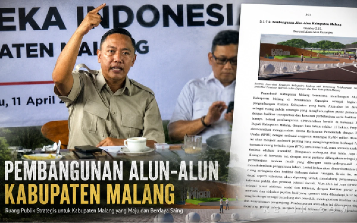 Thumbnail Berita - Fraksi Gerindra Bongkar Kejanggalan Alun-Alun Kepanjen Kabupaten Malang, Lokasi Baru Tak Sesuai RPJMD
