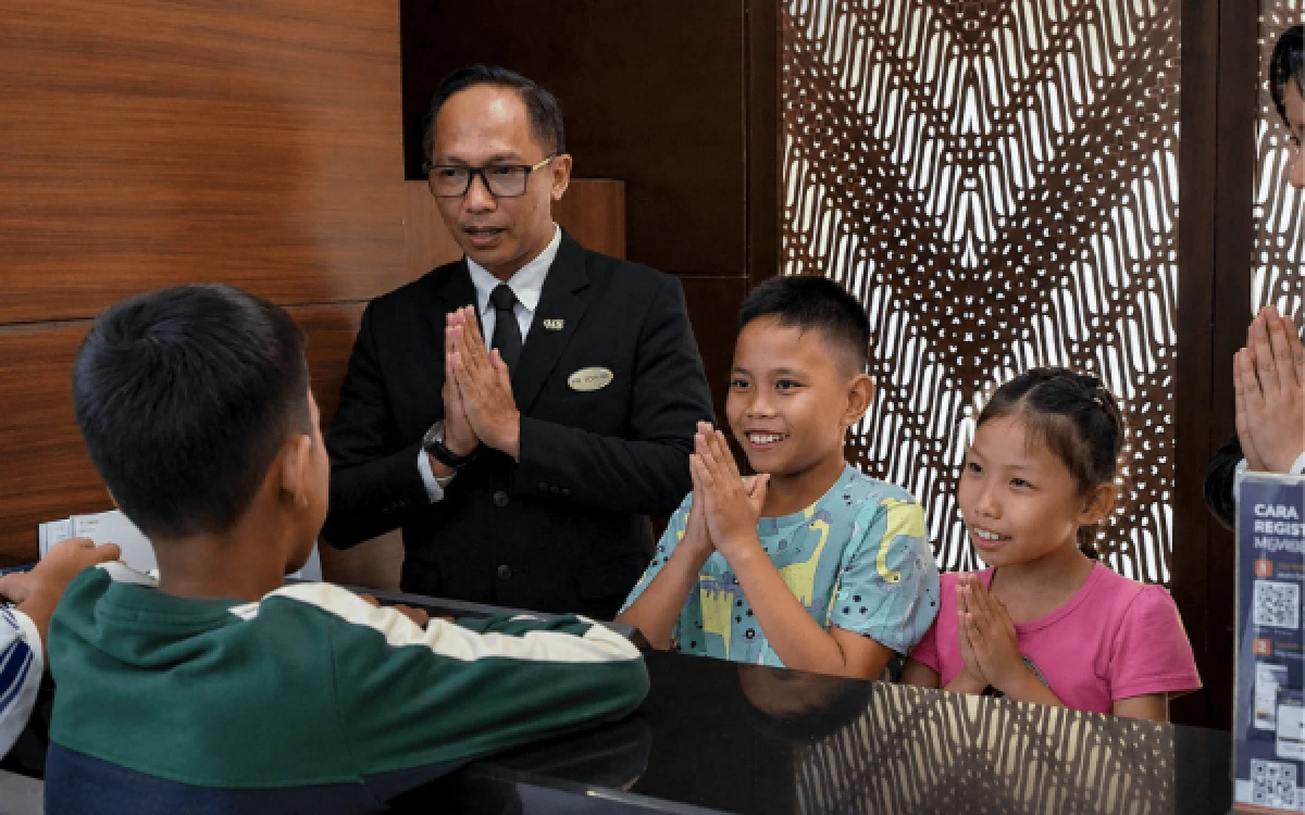 Foto Santika Indonesia Hotels & Resorts menggelar kegiatan edukatif bersama SOS Children's Villages di Indonesia pada Sabtu, 1 Agustus 2026. (Foto: Santika Indonesia Hotels & Resorts for Ketik.com)