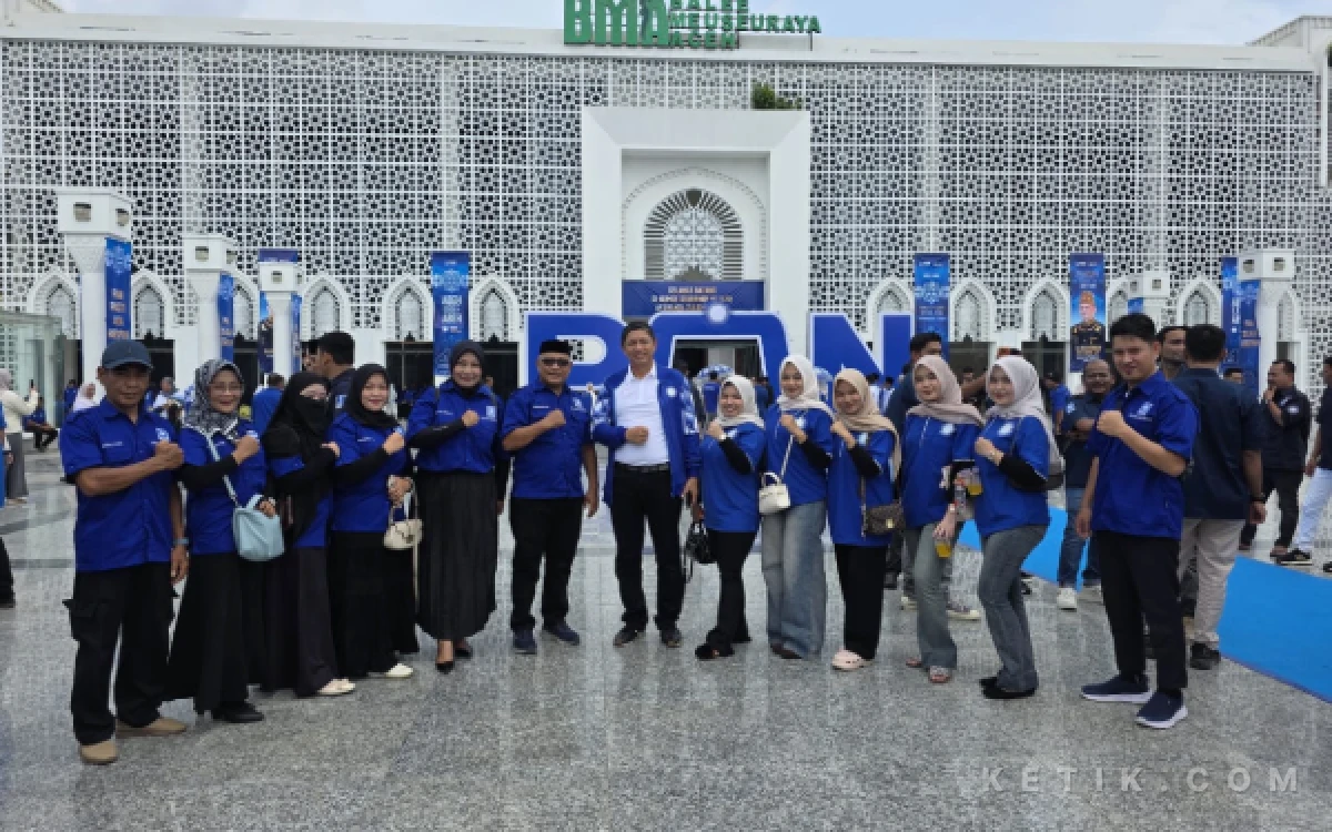 Foto Pengurus DPD PAN Kabupaten Simeulue. (Helman/Ketik.com)