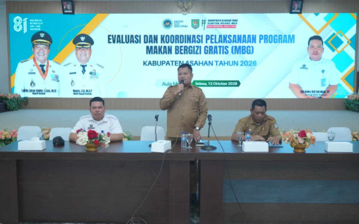 Thumbnail Berita - Bupati Asahan Buka Evaluasi dan Koordinasi Pelaksanaan Program MBG