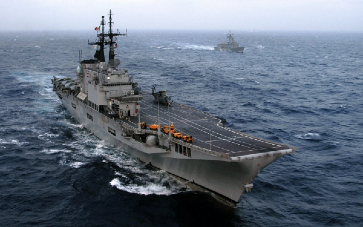 Thumbnail Berita - Kapal Induk Pertama TNI KRI Gajah Mada Berangkat dari Italia, Tiba di Indonesia Bulan Depan