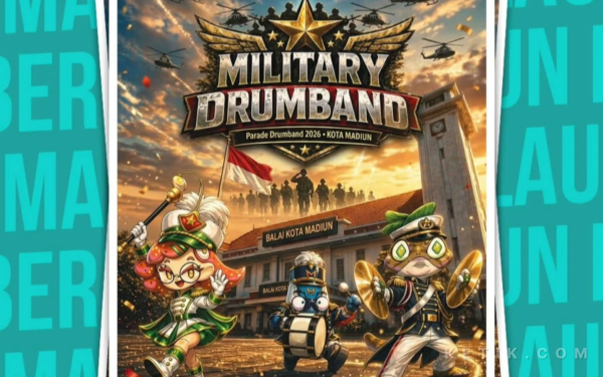 Thumbnail Berita - Parade Military Drumband Meriahkan HUT Ke-108 Kota Madiun, Catat Tanggal dan Rutenya!