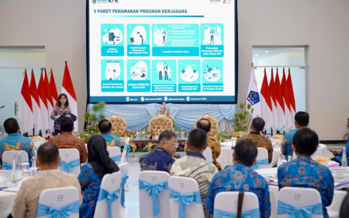 Thumbnail Cegah Korupsi dan Tingkatkan Ekonomi, Ini Program Kerja Sama ATR/BPN dengan KPK di Sulut