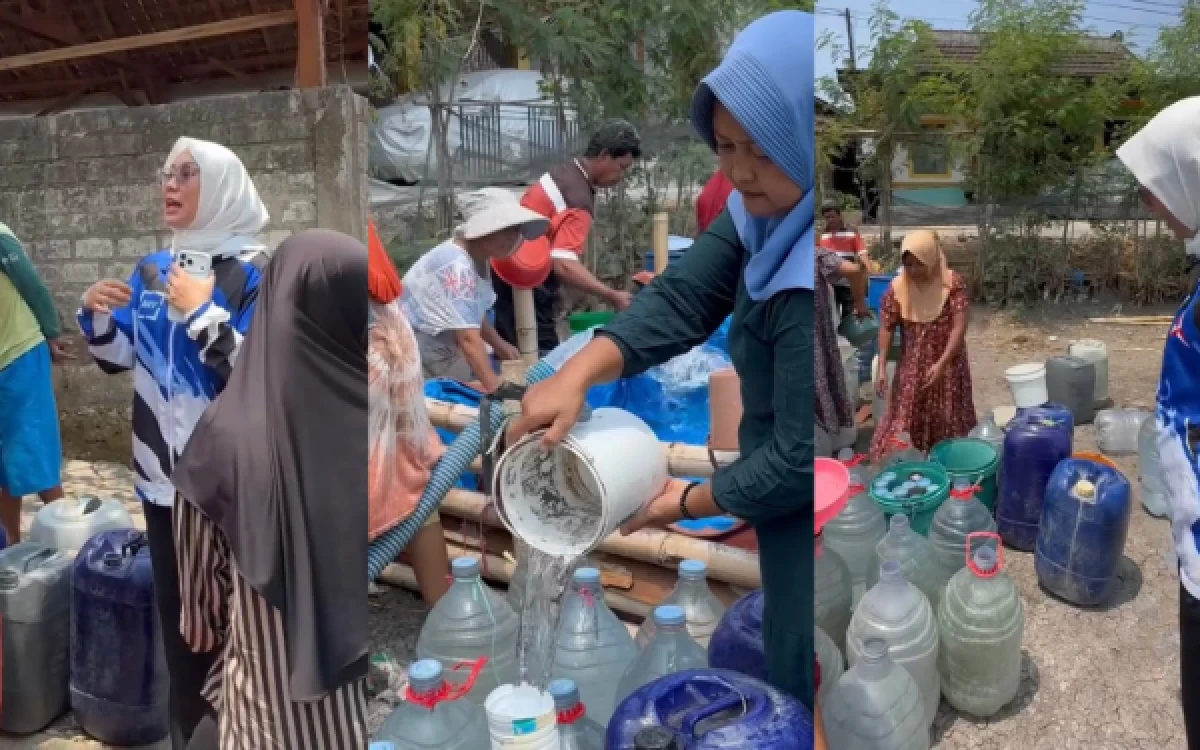 Thumbnail Berita - DPRD Jatim Bagikan Bantuan Air Bersih untuk Warga Desa Butoh di Tengah Kemarau