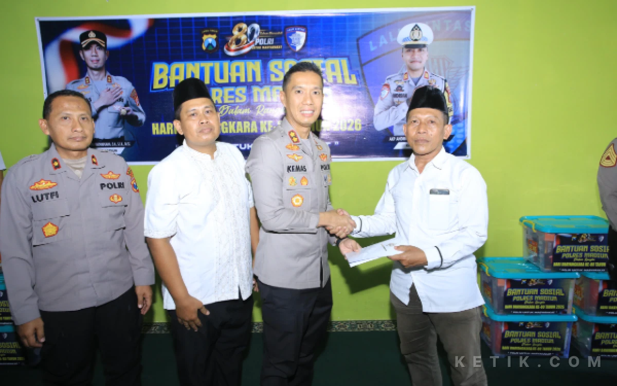 Thumbnail Berita - Peringatan Hari Bhayangkara ke-80, Polres Madiun Gelar Bakti Sosial di Panti Asuhan Lentera Hati