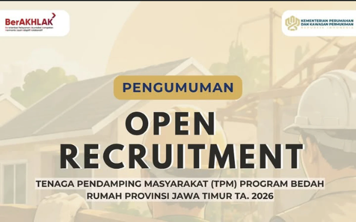 Thumbnail Berita - Kementerian Perumahan dan Kawasan Permukiman Buka Lowongan, Simak Syarat dan Cara Daftarnya!