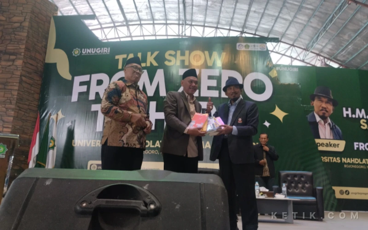 Thumbnail Berita - Pernah Jadi Buruh, Suprapto Santoso Bagikan Resep Sukses kepada Mahasiswa Unugiri