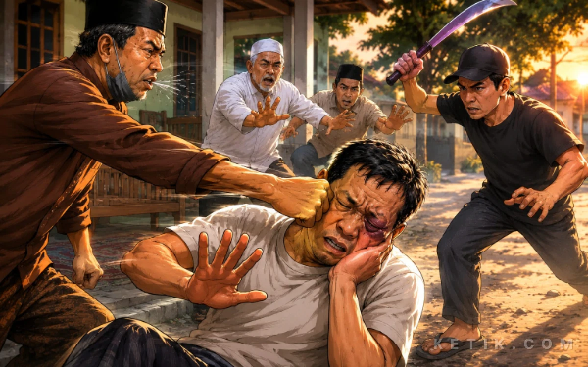 Thumbnail Berita - Dugaan Penganiayaan, Warga Tlagah Sampang Ngaku Ditampar hingga Diancam Digorok