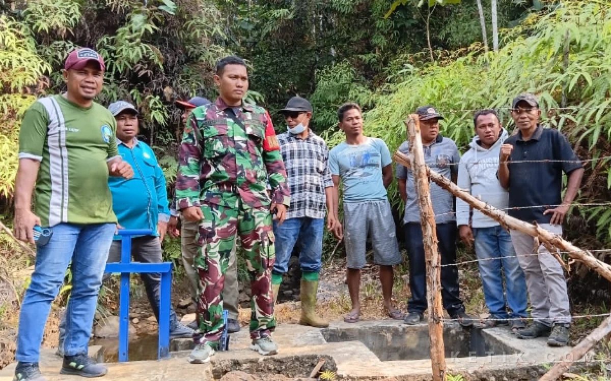 Thumbnail Berita - Kemarau Panjang di Obi Kabupaten Halsel, Debit Sumber Air PDAM Menurun